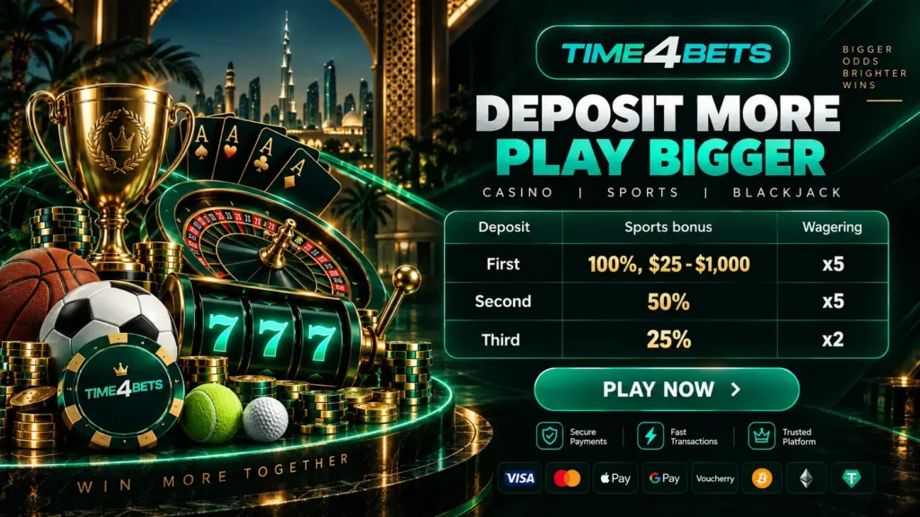 time4bet dubai first deposit