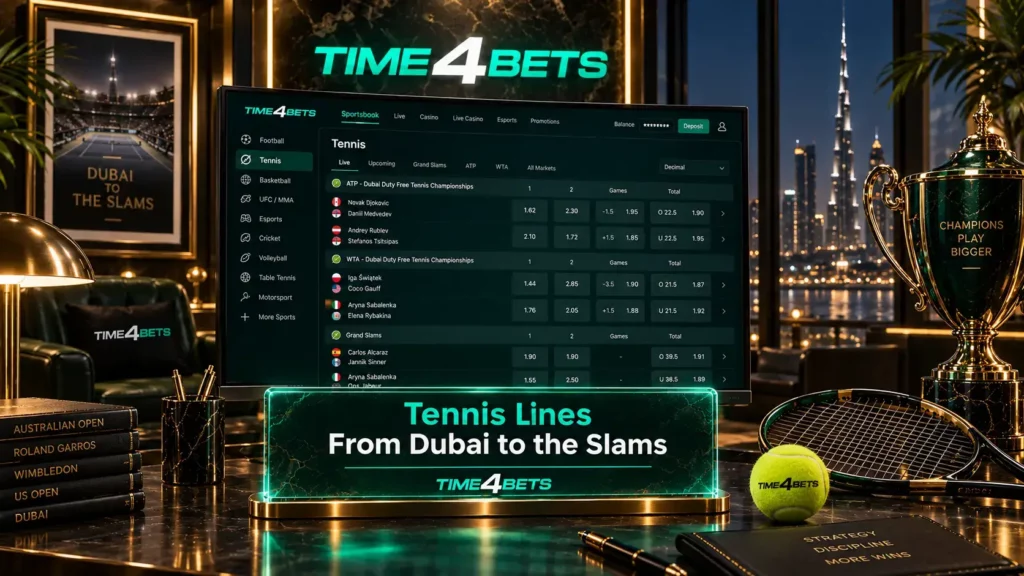 time4bet dubai tennis lines