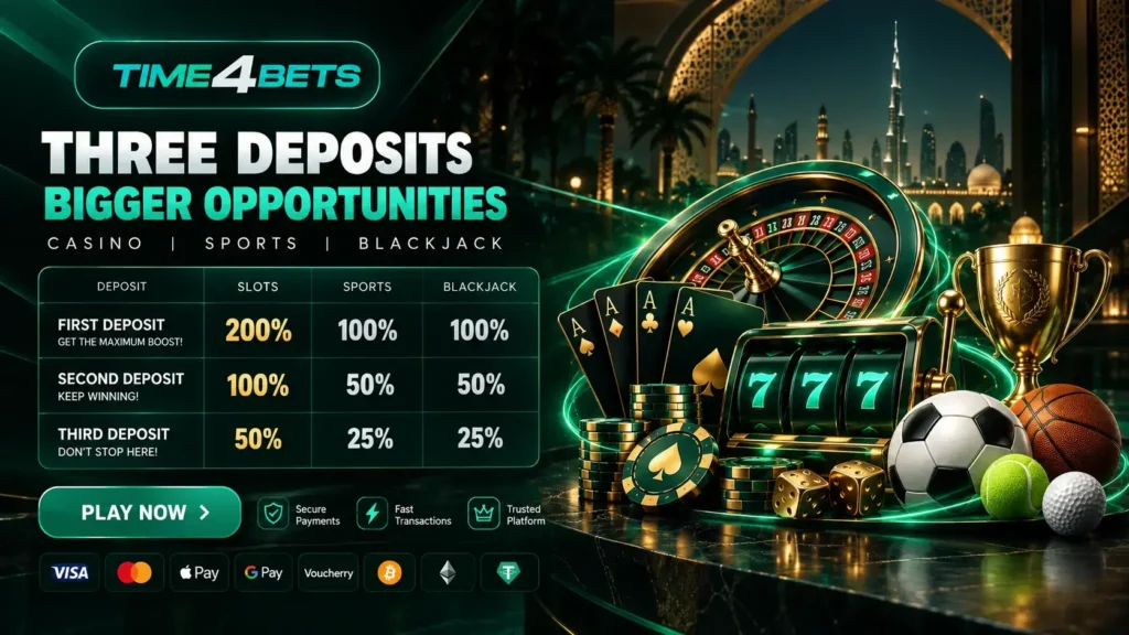time4bet dubai three deposits