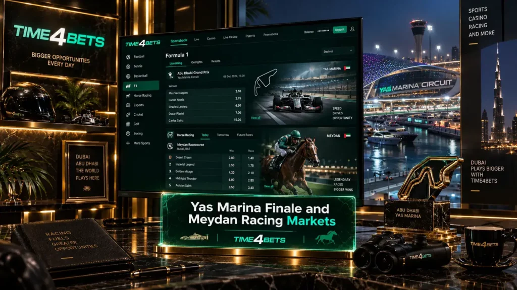 time4bet dubai yas marina finale